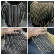 超长18cm流苏玻璃水钻链条diy 婚纱礼服秀禾服珠链装 饰链肩带配饰