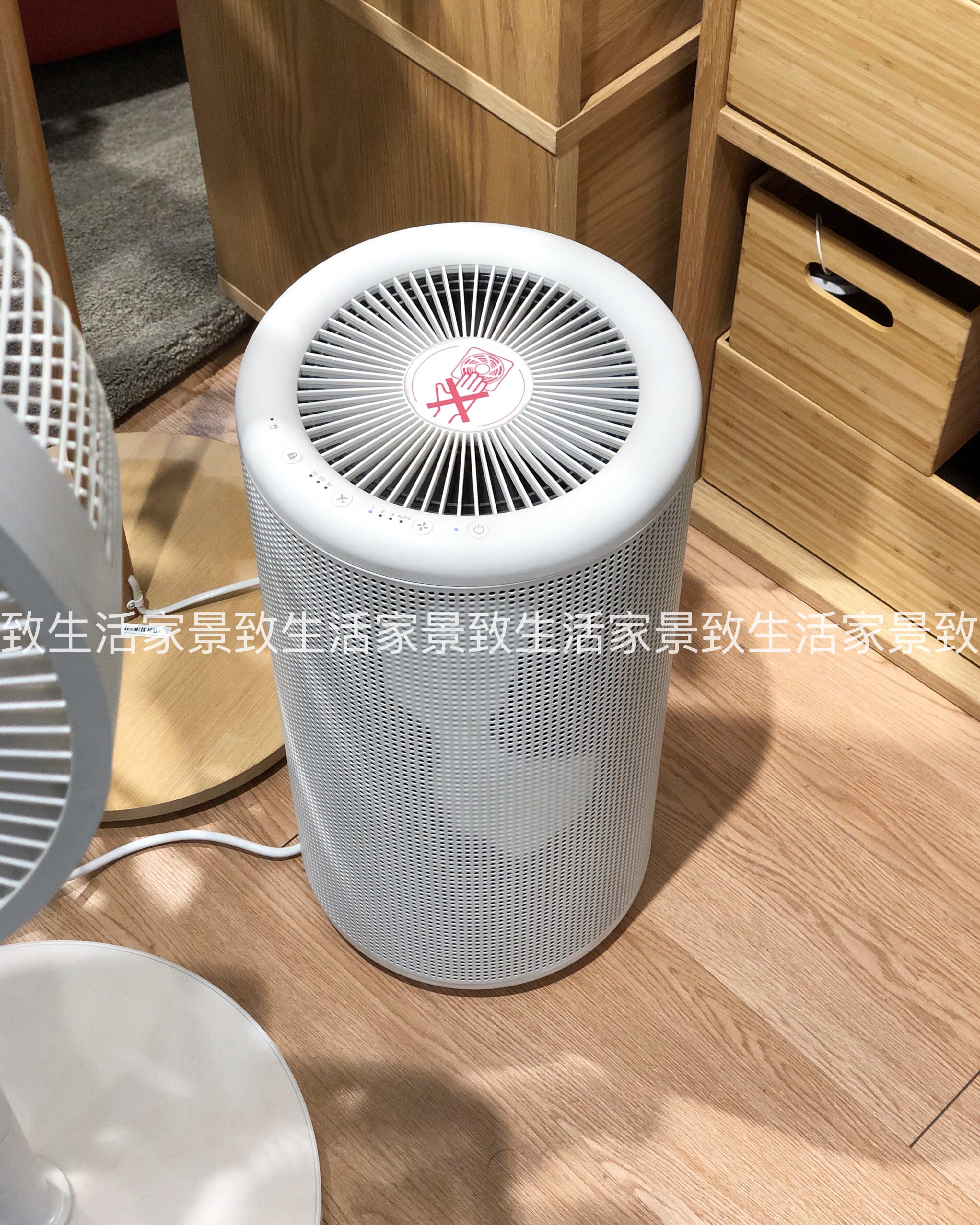 MUJI无印良品空气净化器MJ-AP1CN 360°集尘除臭滤网替芯国内代购