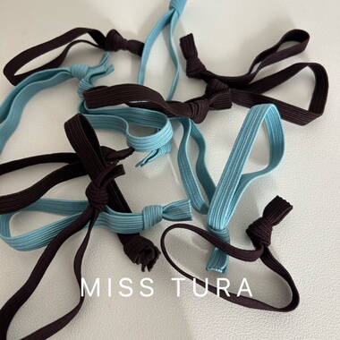 Miss Tura韩国进口简约百搭弹力发圈基础款发绳皮筋发饰