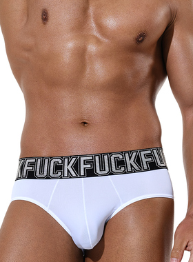 SOCKKON 男士低腰黑色白色超细旦尼龙单层囊袋三角性感内裤