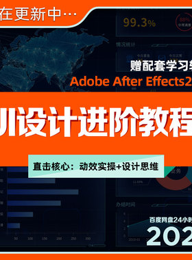 UI设计教程界面设计实战视频课程SEO进阶思维课配套Adobe AE培训
