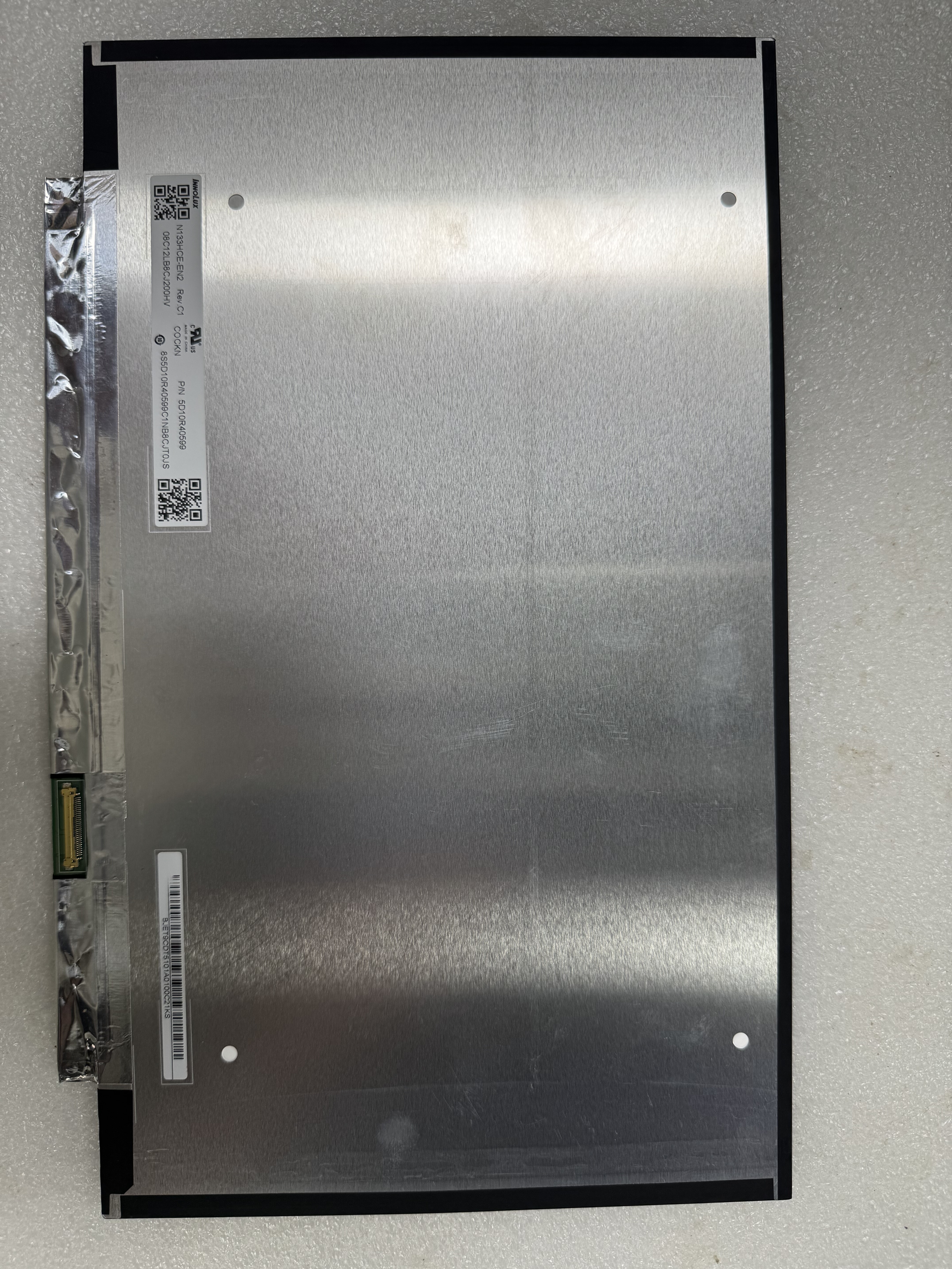 N133HCE-EN2-NV133FHM-N46.V8.0-窄边框小口3 0针短板高分IPS - 实物图