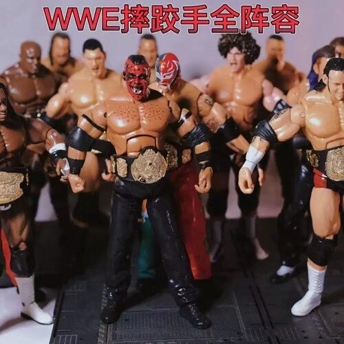 WWE摔跤手可动人偶全阵容收藏