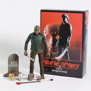 NECA黑色星期五FRIDAY THE 13 杰森 豪华版 1980年版手办模型