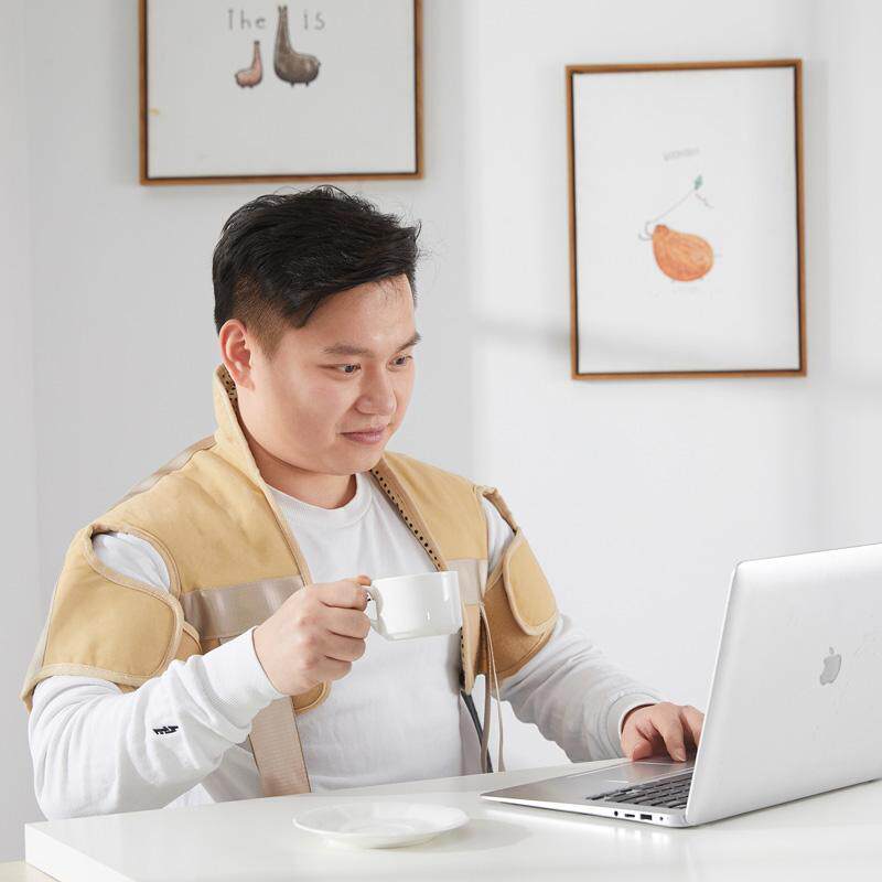 泗玥砭石按摩加热肩背宝