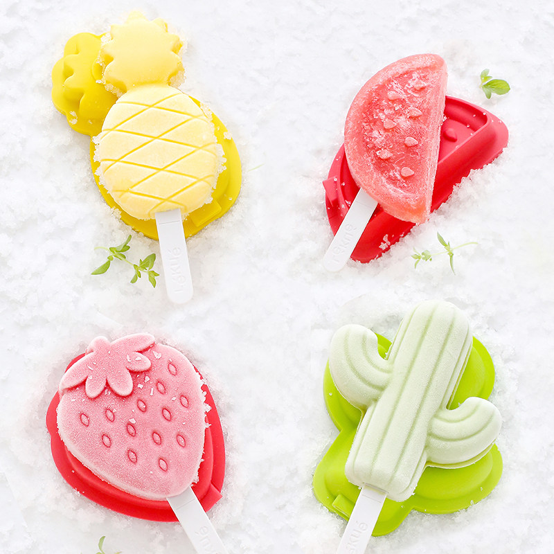 乐葵雪糕模具冰淇淋硅胶自制儿童