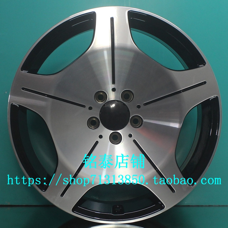 适用于奔驰S系e系c系轮毂19寸原装车款全新铝合金胎铃