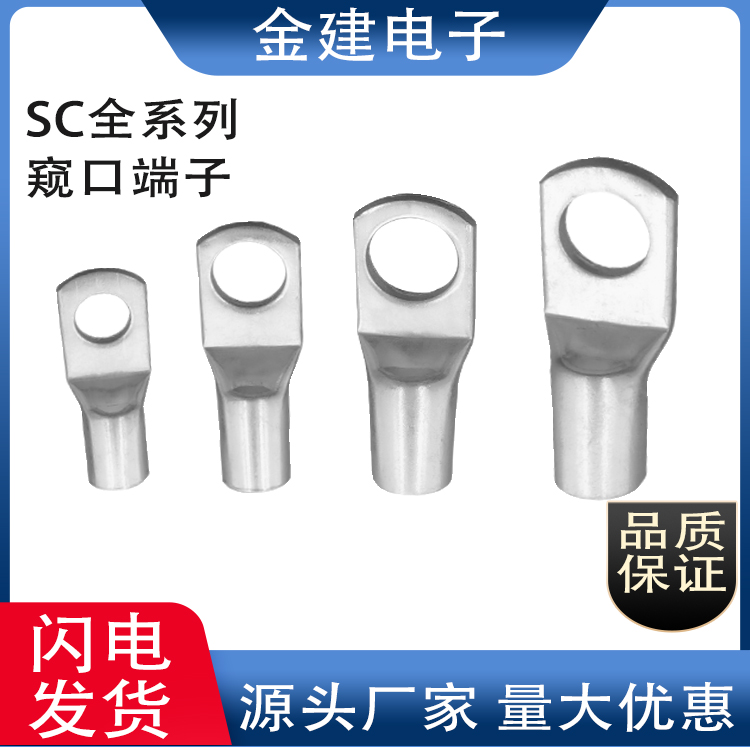 窥口线耳SC35-8铜鼻子电缆接线头