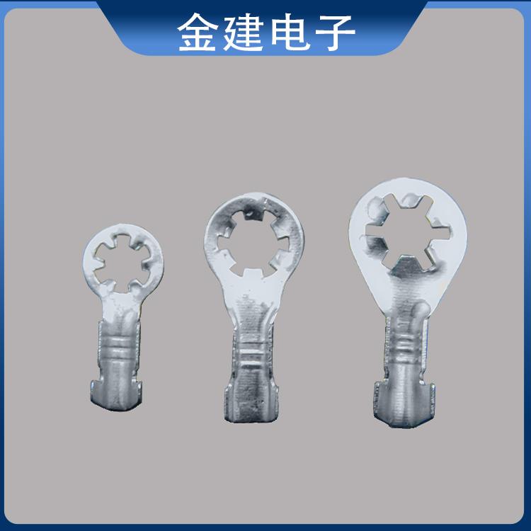 梅花圆型锯齿形4.2接线片OT圆环