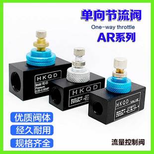 单向节流阀 现货供应山耐斯 流量控制阀RE