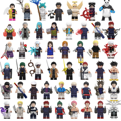 中国积木第三方拼插积木人仔