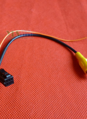 适用于卡仕达/科骏达D106 D116导航倒车后视摄像头视频输入转接线