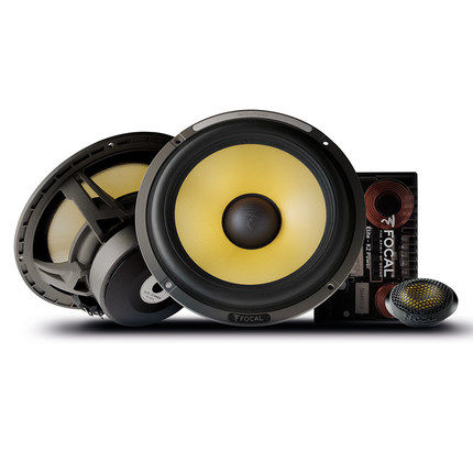 focal法国劲浪es165k黄盆二分频套装汽车音响车载套装喇叭
