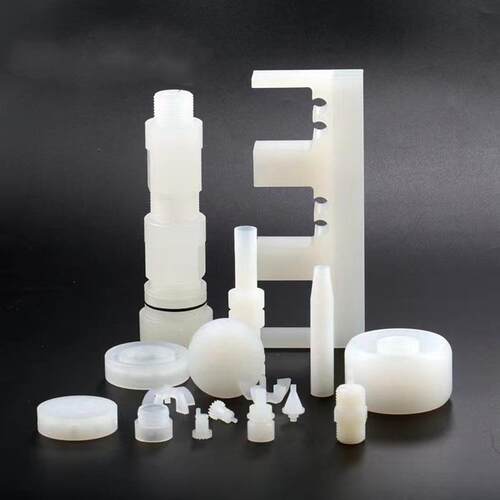 .cnc数控雕刻零件加工尼龙PEEK铁氟龙PTFE聚四氟,乙烯POM塑料板加