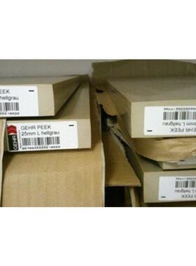 .德国进口PEEK板黑色防静电peek圆棒 PPS PEI PVDF板高温材料切割