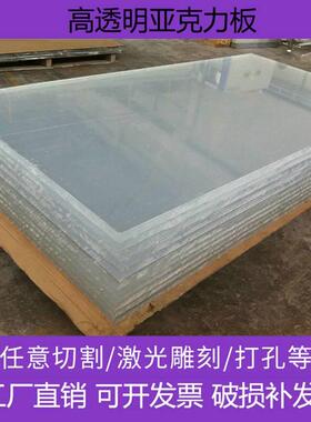 .透明亚克力板打孔雕刻PMMA板乳白色黑色PS板有机玻璃板磨砂透光