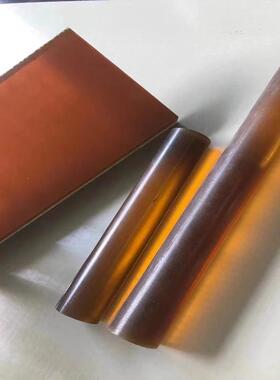 .进口琥珀色PEI板棒聚醚酰亚胺棒黑色防静电PEI板ULTEM-1000棒定