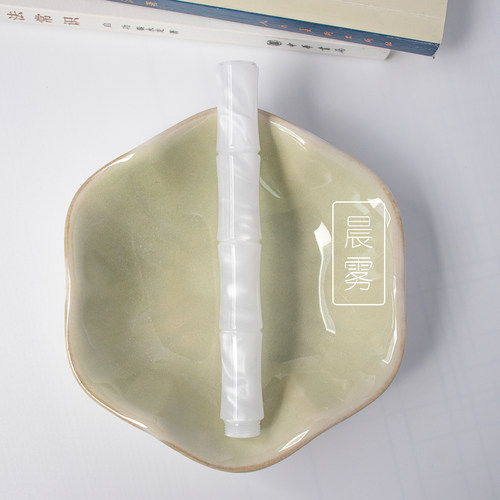 非轻文具竹节钢笔迷你便携式
