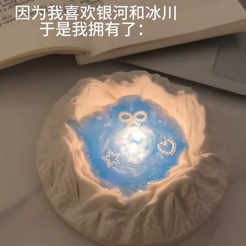 冰川香薰蜡烛礼盒生日礼物