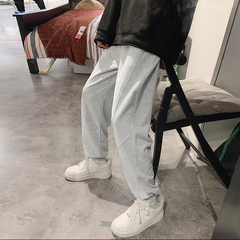 運動寬鬆薄款休閒褲衛褲潮牌男士褲子旅遊夏季