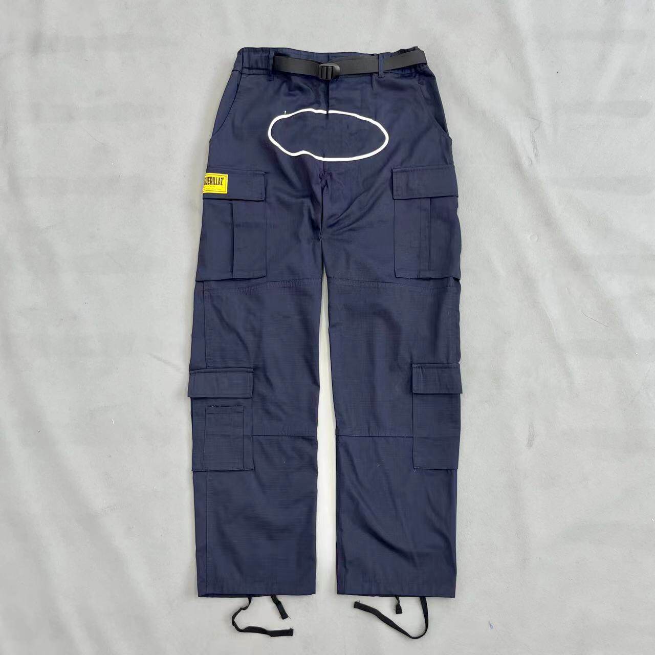 thumbnail for ANGEL KING sailing overalls high street all-match casual street print trousers men and women couples