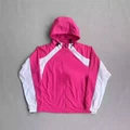 (Pink and White Splicing) Windbreaker