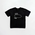 Black Logo Reversible Sailboat Tee