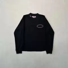Angel King Sailboat Alcatraz Island "5 Star" Five-Star Waffle High Street Streetwear Print Long Sleeve