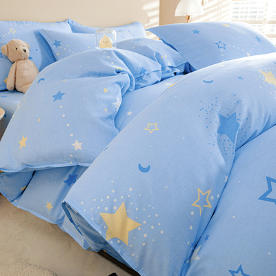 纯棉被套单件宿舍家用 150x200 单人双人床四季通用全棉亲肤被罩