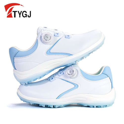 TTYGJ女士球鞋防水防滑旋钮鞋带