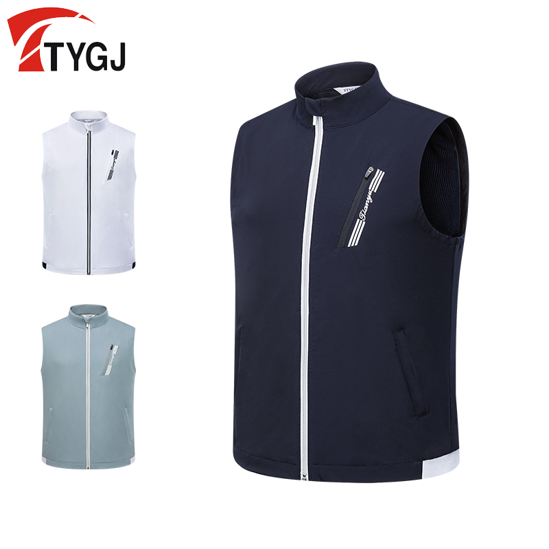 TTYGJ男士马甲背心防风立领保暖