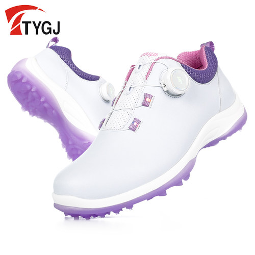 TTYGJ高尔夫女士球鞋旋钮鞋带