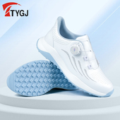 防滑轻便透气户外运动鞋 带百搭鞋 子 防水旋钮松紧鞋 高尔夫女士球鞋