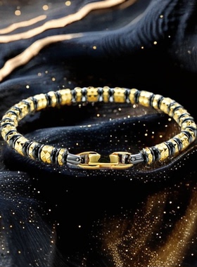 925银手链 制道珠宝金字塔手链男女高级个性时尚PB0010