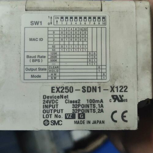 议价阀信单元EX250-SDN1-X122EX250-SDN1EX250-SMJ1