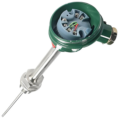 wzpb-238 一体化温度变送器 PT100 4-20mA l=150mm 0-400℃ 4分牙