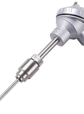 上海仪表 WRN2-321 k型双芯热电偶 Φ8 L=500mm 0-1000℃ m20*1.5