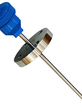 WZPB温度变送器WZPK-446防爆热电阻 PT100 4-20mA -50-450℃ DN25