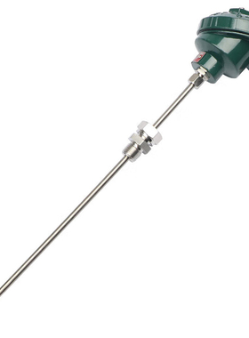 WRN k型双支热电偶WRN2-235T I级 直径5 L=650mm 0-800℃ M20*1.5