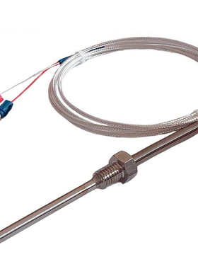 上海仪表 wrn-296 k型热电偶 WREK2-192 Φ6*800mm 0-800℃ M12*1