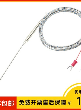 上海仪表 探针式热电偶 WREK-191 分度号E Φ2*100*200mm 0-600℃