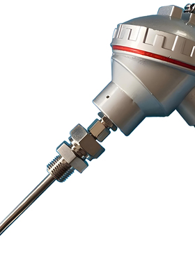 一体化温度变送器 sbwzp-338 pt100 Φ8 l=200mm 4-20mA 0-300℃