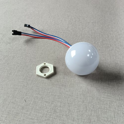 55毫米乳白灯罩跑马灯全彩灯幻彩灯游乐设备灯装饰灯化妆镜前灯