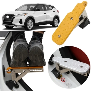 适用于日产劲客kicks汽车脚踏板铝合金车门上车顶攀爬脚蹬洗车顶