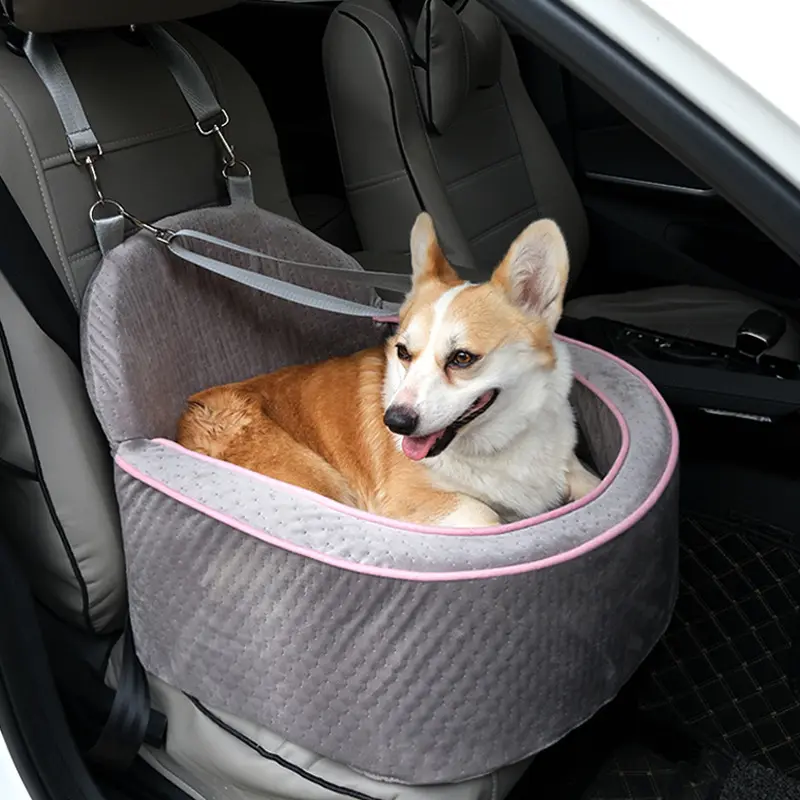 车载狗窝小狗坐车狗狗车载窝宠物车载垫前后排狗外出安全座椅布类
