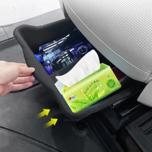 适用于2021款理想ONE座椅下储物盒收纳置物箱改装汽车载内饰升级