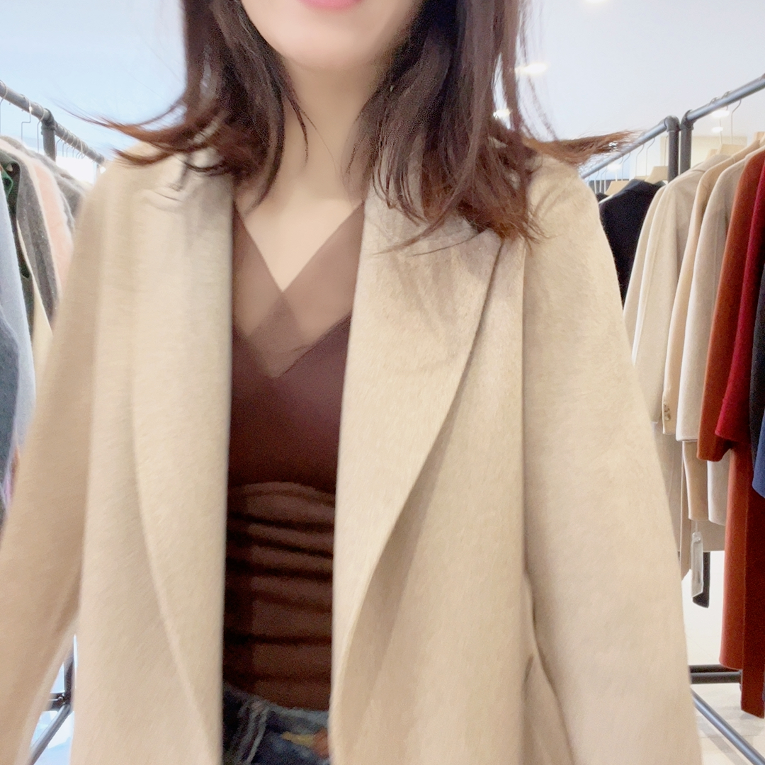 特价纯山羊绒大衣