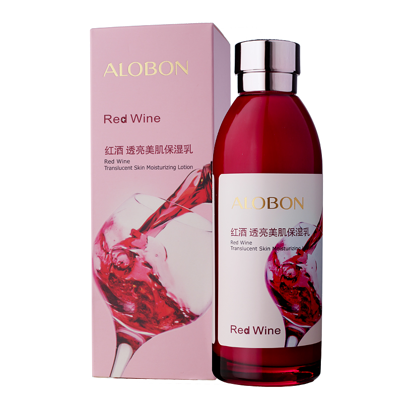 AloBon红酒透亮美肌保湿滋润乳液