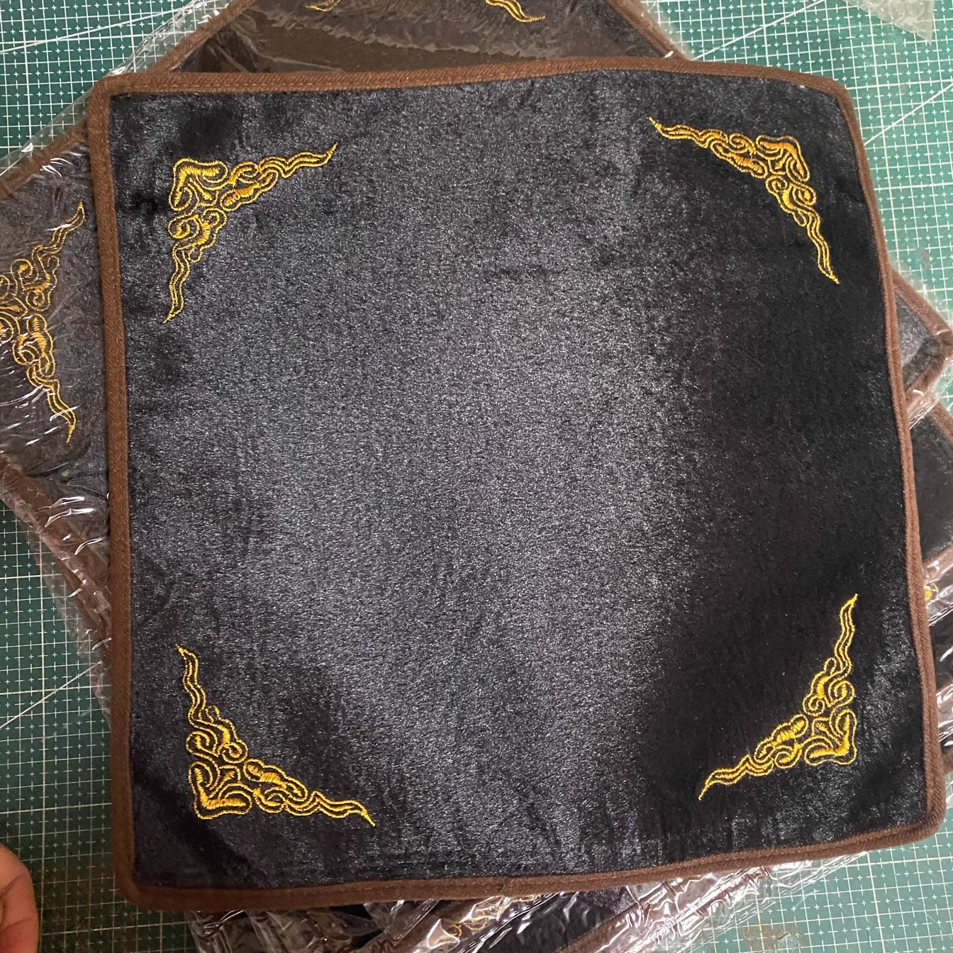 柜台首饰看货布双面绒选货盘货布