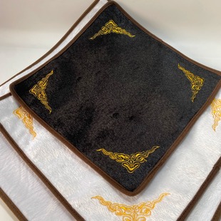 文玩翡翠看货布珠宝首饰选放货布双面绒垫布玉石器盘货绒布展示布